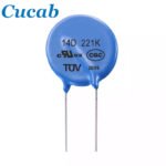 Varistor Seng Oksida Film Resin Epoksi 14D270K