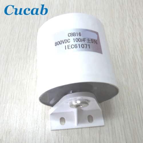 CBB15 CBB16 Инверторен заваръчен кондензатор Метализиран филм 40μf Кондензатор 1250VDC