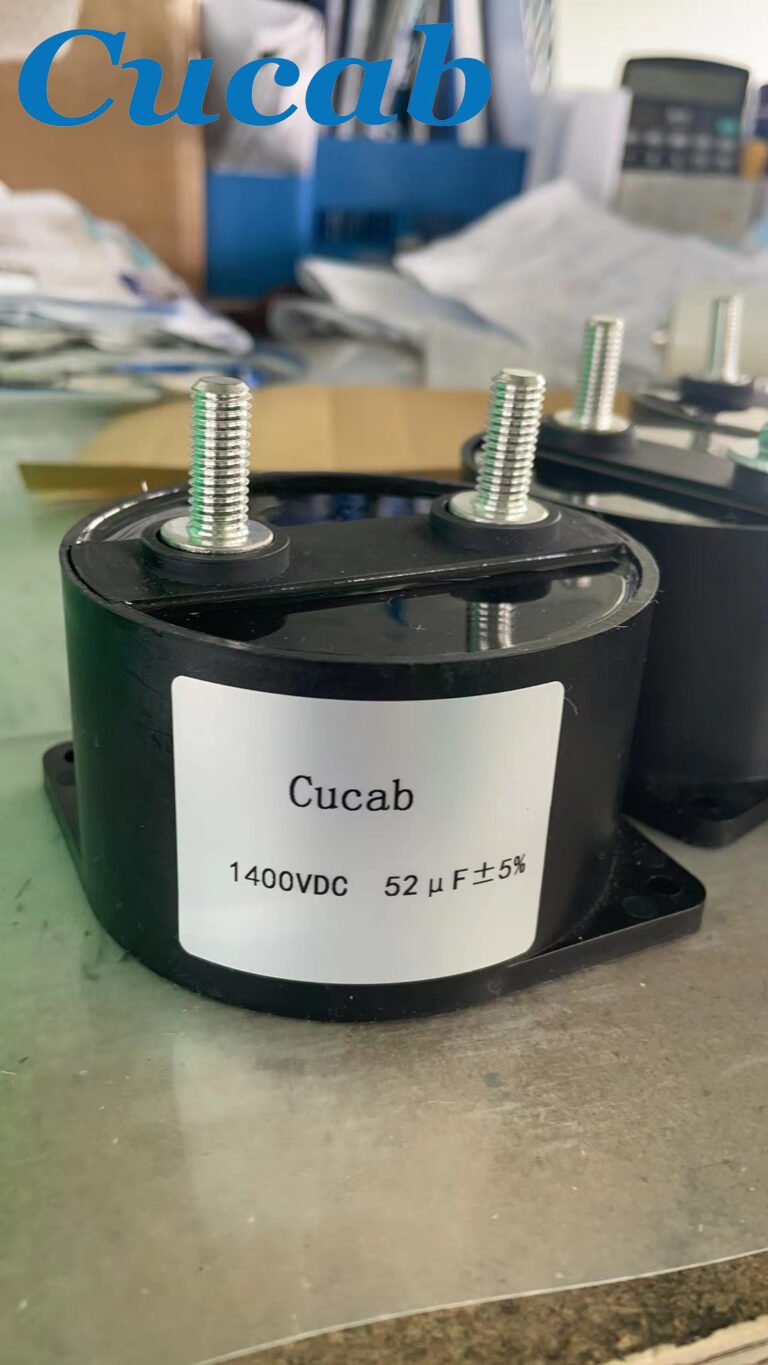 Kapasitor Film Profil Rendah Arus Tinggi 1400V 52UF