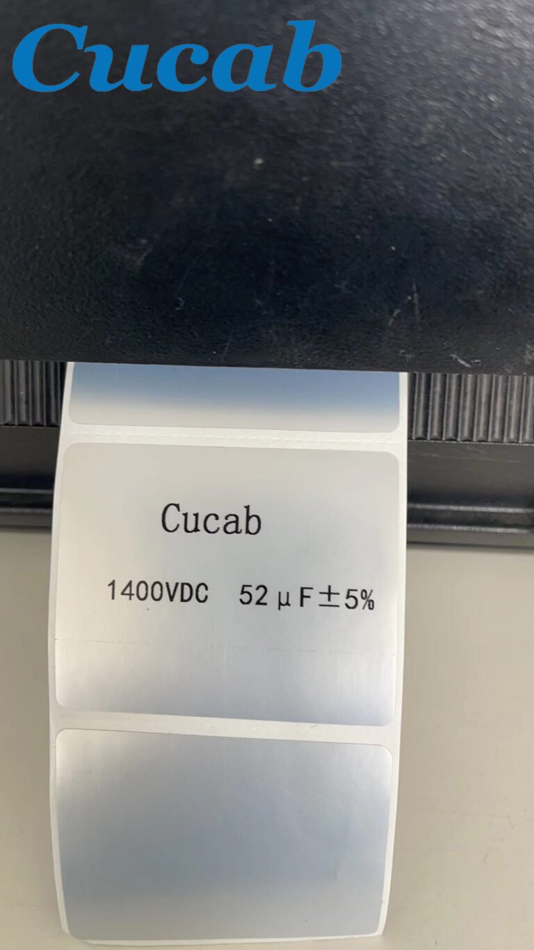 Kapasitor Film Profil Rendah Arus Tinggi 1400V 52UF