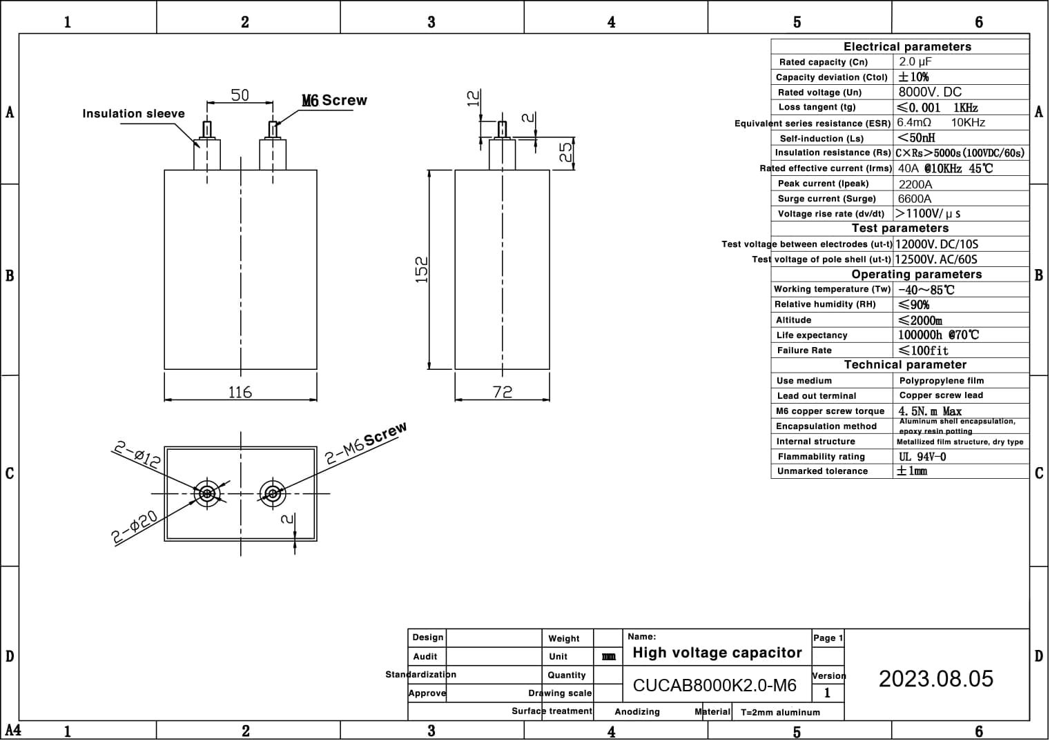 CUCAB8000K2.0-M6